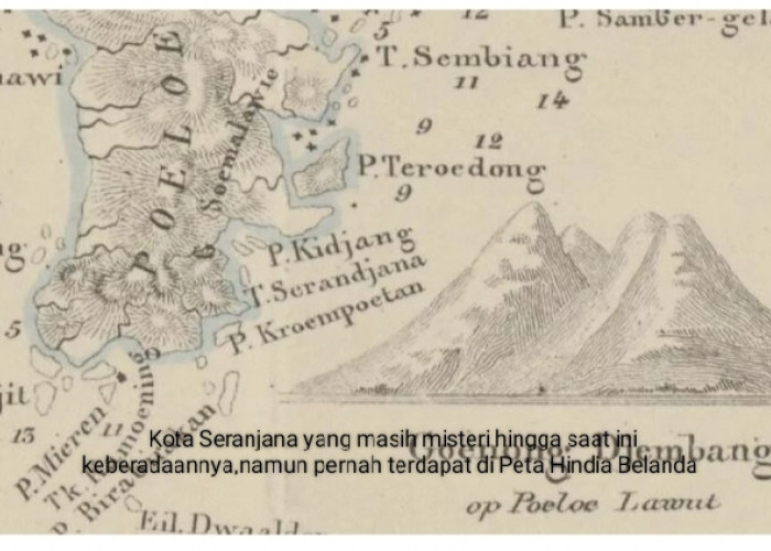 Misteri Kota Gaib Saranjana Kalimantan Selatan, Adakah dalam Peta Indonesia?