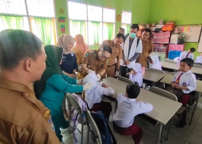 Pekan Imunisasi Nasional Polio di Kabupaten Lebong: 3.322 Anak Sudah Divaksin