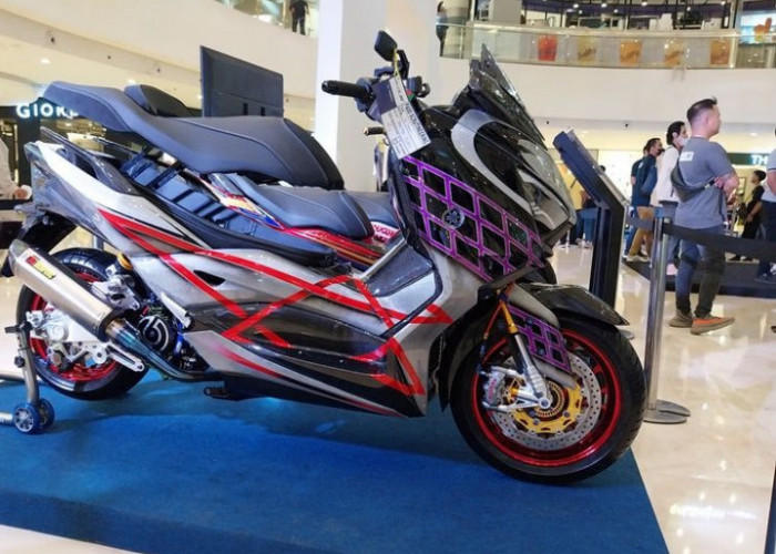 Yamaha Xmax Jawara CustoMaxi 2025, Biaya Modif Ditaksir Rp1 milliar
