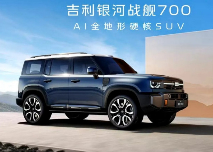 Zhanjian 700: SUV Offroad Terbaru Besutan Geely Galaxy, Disebut 'Kapal Perang'