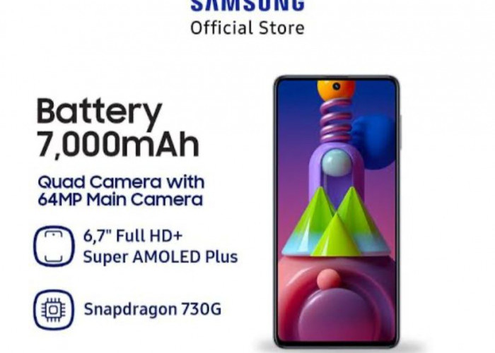 Samsung Galaxy M51 Menyandang Gelar HP Samsung Dengan Baterai Terbesar