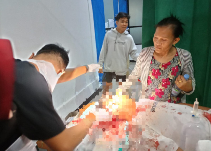 BREAKING NEWS : Diduga Dendam Lama, Pemuda Lebong Bersimbah Darah