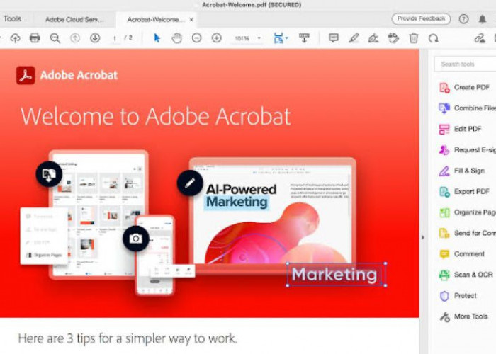 Cara Install Adobe Acrobat di PC dan Laptop