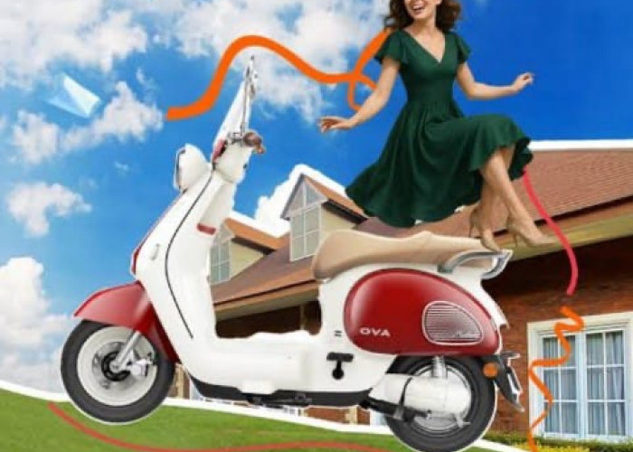 Yadea OVA Hadirkan Motor Listrik Khusus untuk Perempuan!