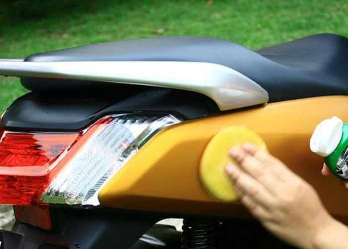 Cara Mencuci Motor Bebek Yang Benar Agar Cat Awet