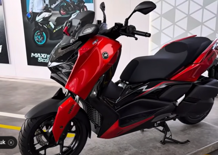 Yamaha XMAX 250 2025 Connected Warna Merah: Desain, Fitur, dan Spesifikasi Lengkap