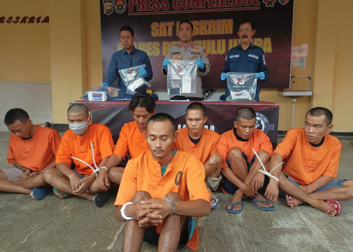 11 Pelaku Curat di Bengkulu Utara Berhasil Digulung Polisi 