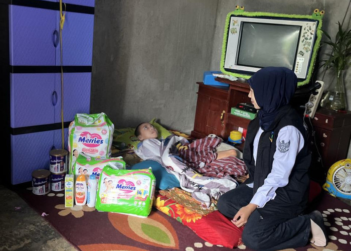 Bantuan ATENSI Kemensos untuk 101 Warga Rentan di Lebong