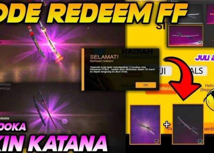  Daftar Kode Redeem FF Hari Ini, Banjir Hadiah Spesial dari Garena! 