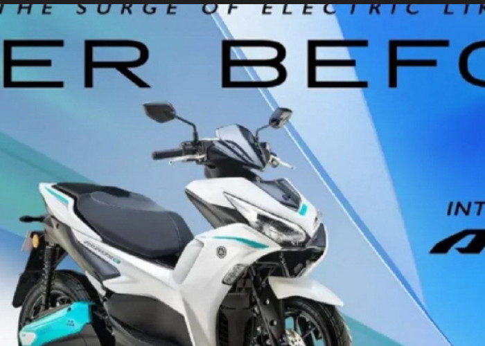 Yamaha Aerox Versi Listrik Resmi Meluncur, Desain Tak Berubah