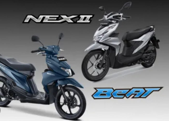 Suzuki Nex II Vs Honda BeAT, Manakah Motor Lebih Ringan?