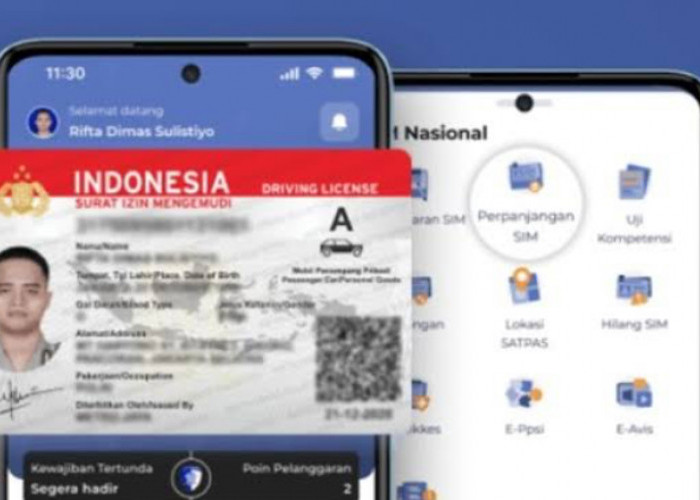 SIM Digital Sah Dipakai Saat Razia, Begini Cara Buatnya