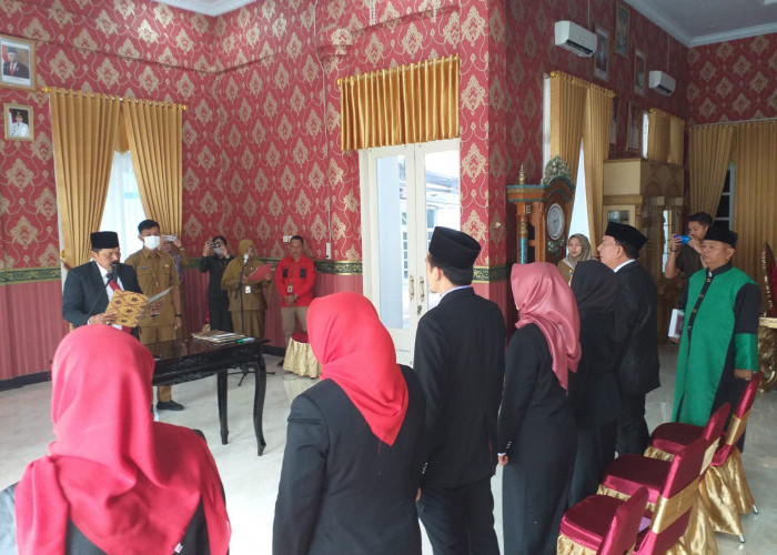 Jabatan Sekda Bengkulu Utara Kosong, Haryadi Digeser Jabat Staf Ahli