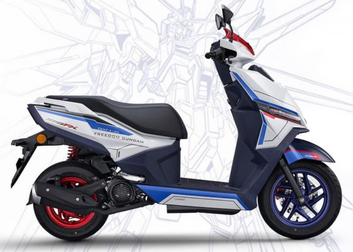 Honda NS125FX Freedom Gundam Meluncur, Skutik Edisi Terbatas Harga Rp21,9 Juta