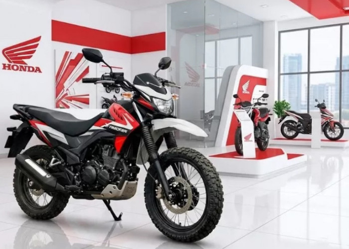 Honda X-Tracker Rp16 Jutaan, Motor Bebek Trail Irit 60 Km