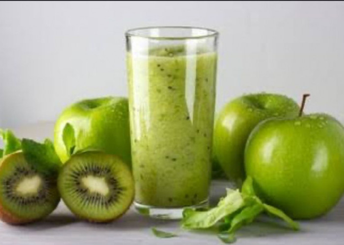 Resep Sederhana Membuat Smoothie Kiwi dan Apel Eropa