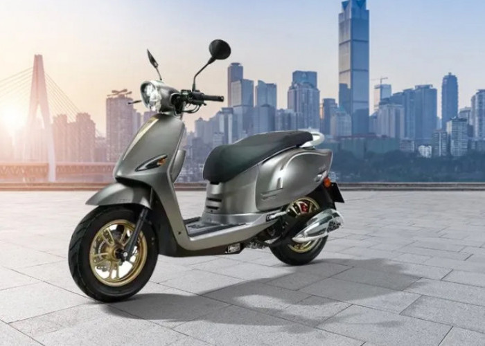 Letbe Neon 2026, Skutik Retro-Kompat Ini Dibekali ABS Dual-Channel