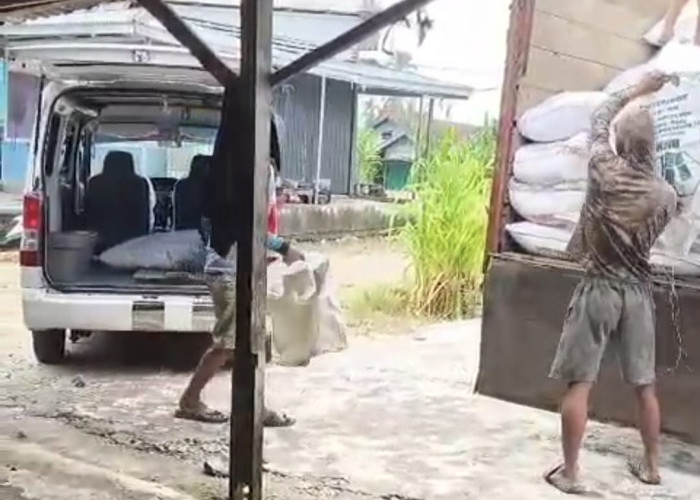 Ambulans Bantuan Gubernur Bengkulu Helmi Hasan untuk Lebong Ini Diduga Angkut Pupuk