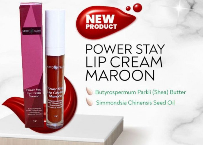 Powerstay Lip Cream Maroon Bantu Atasi Masalah Bibir Kering dan Pecah Pecah