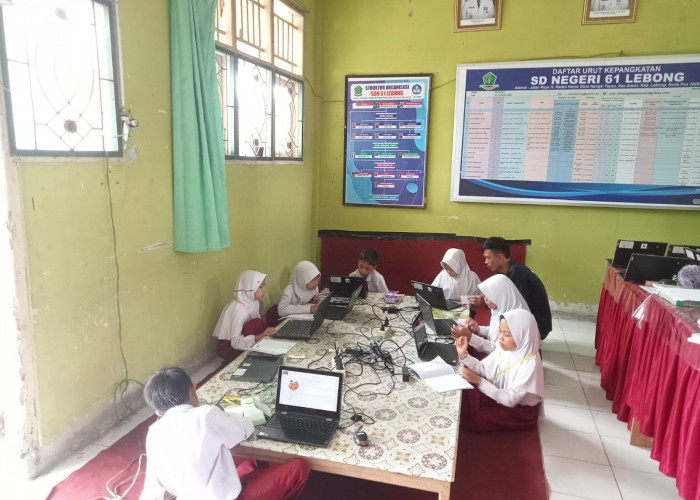 Gladi Bersih ANBK 2025: 13 Siswa SDN 61 Lebong Ikut Serta