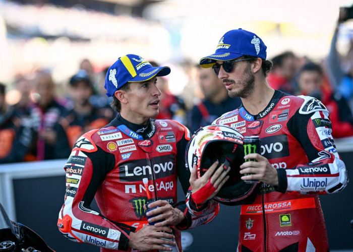 Dilema Ducati di Le Mans: Bagnaia Bangkit, Marc Marquez Alami Cedera Serius