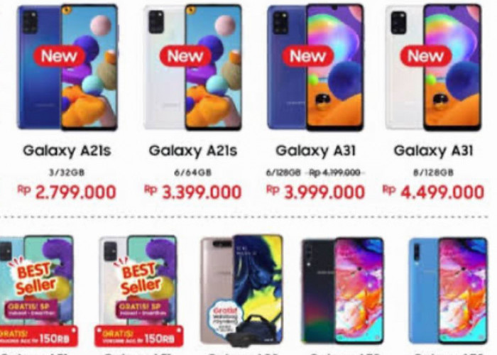 Update Oktober 2024: Daftar Harga HP Samsung Galaxy A Series