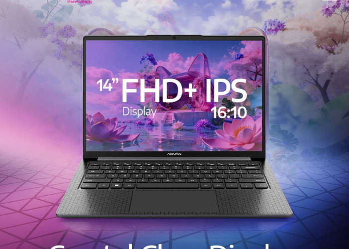 Advan Luncurkan Workplus AI, Laptop Ryzen 7 Harga Rp8,9 Juta