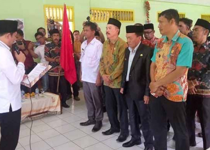 Kades Air Banai Resmi Jabat Ketua Forum Kades Bengkulu Utara 