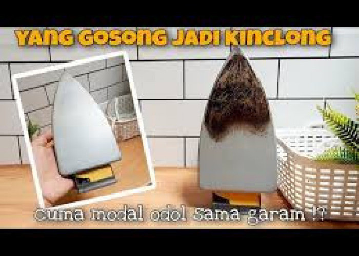 Setrika Gosong? Ini 4 Cara Ampuh Mengembalikannya Seperti Baru