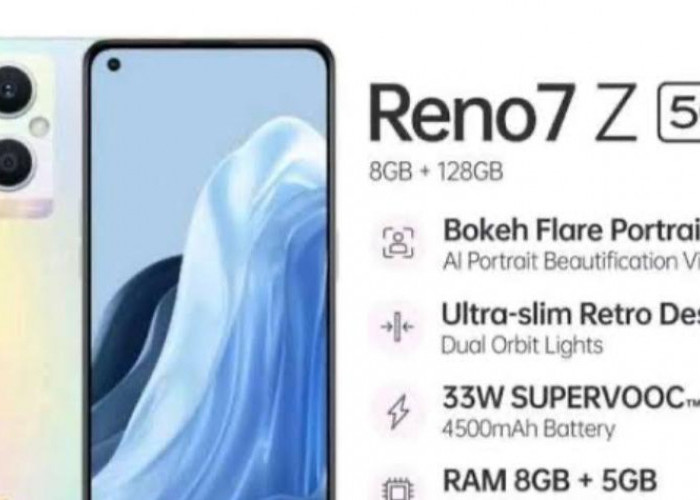 OPPO RENO 7 Z Dirancang Dengan Kekuatan Jaringan 5G Anti Lemot