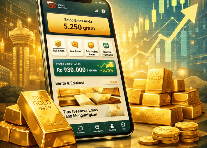 Aplikasi Investasi Emas Legal dan Aman 2026: Panduan Lengkap Cara Cuan dari Emas Digital Modal Kecil