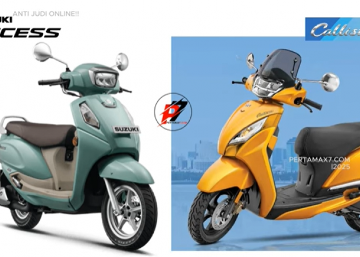 Komparasi Desain, Fitur, dan Mesin Suzuki Access 125 vs TVS Callisto 125