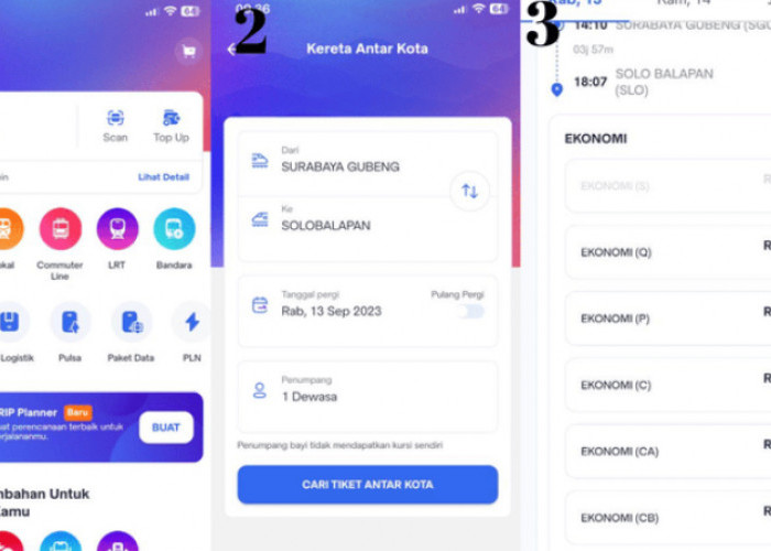 5 Aplikasi Pesan Tiket Kereta di HP, Mana yang Paling Praktis?