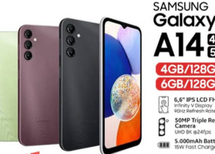 Samsung Galaxy A14 Memiliki Kamera Utama 50MP Dengan Harga 2 Jutaan