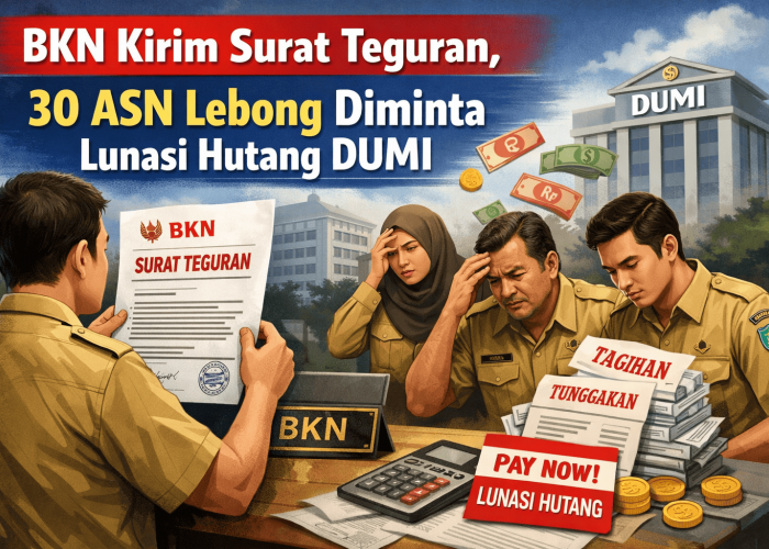 BKN Kirim Surat Teguran, 30 ASN Lebong Diminta Lunasi Hutang DUMI