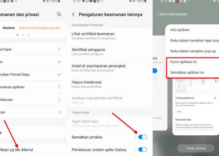 Pengguna HP Samsung Harus Tahu, Begini Cara Mudah Kunci Aplikasi Agar Lebih Aman