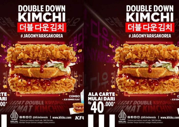 Double Down Kimchi dalam Promo KFC, Kembalinya Si Jago Ayam Goreng Rasa Korea