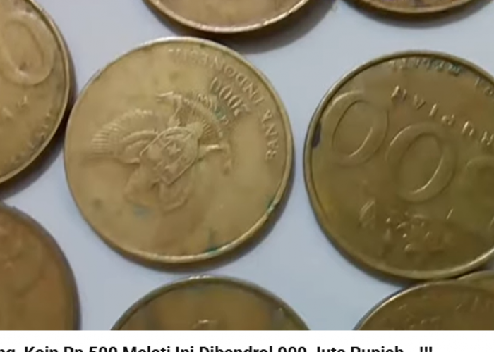 Koin Rp500 Bunga Melati Kecil Dibanderol Hingga Rp900 Juta: Fakta, Sejarah, dan Harga Pasaran