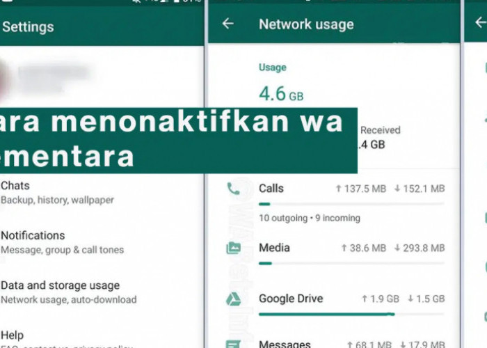 Cara Menonaktifkan WhatsApp Sementara agar Libur Nataru