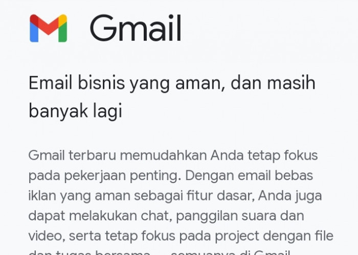Sebelum Dihapus Google, Tenang ! Pemilik Akun Gmail yang Tidak Aktif Bisa Simak Langkah Pencegahannya