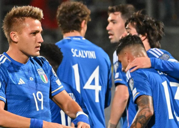 Timnas Italia Gli Azzurri Gasak Moldova 2-0, Piala Dunia Makin Dekat
