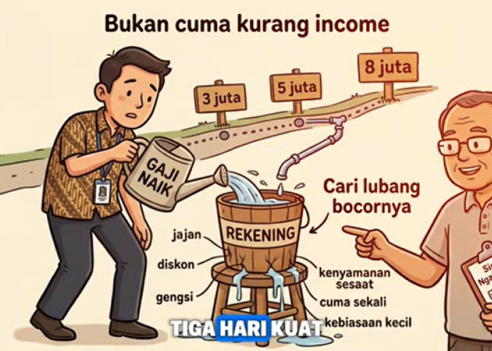 Mengapa Gaji Cepat Habis: Penyebab Kebocoran Keuangan dan Cara Mengatur Keuangan Pribadi Secara Sistematis