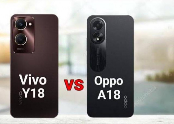 Adu Spesifikasi HP Oppo A18 dan Vivo Y18, Harga 1 Jutaan