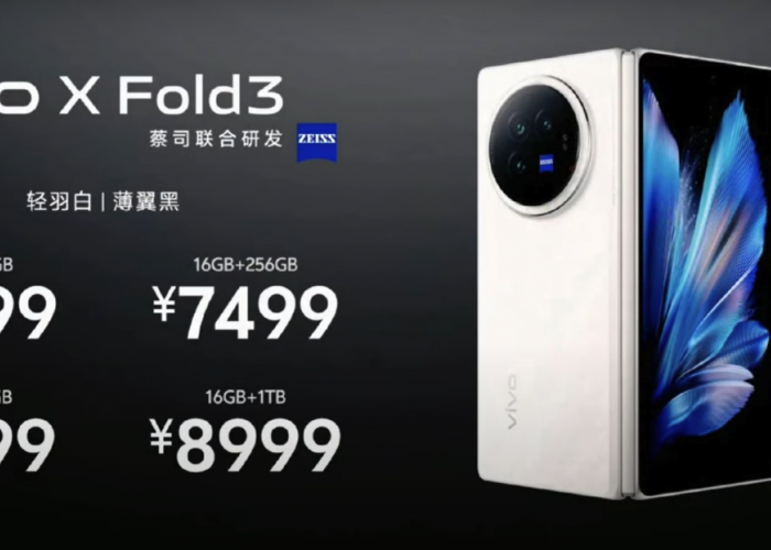 Rasakan Kemewahan Layar Lipat Vivo Xfold 3 & Xfold 3 Pro, Harga Terjangkau!
