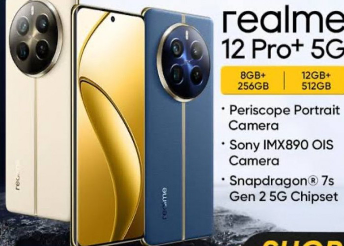 Realme 12 Pro+ 5G Hadir dengan Kamera Periskop, Cek Harganya di Sini