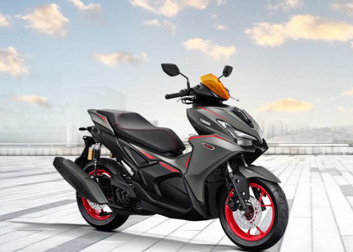 Aerox Alpha 2026 Tampil Lebih Gagah, Cek Harganya