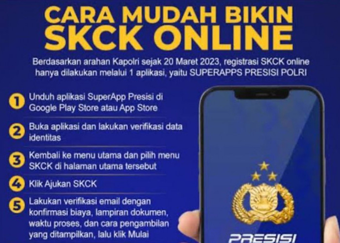 Cara Praktis Membuat SKCK Online, Ini Persyaratannya