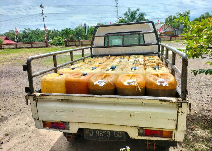 Polres Bengkulu Utara Gulung Terduga  Penyalahgunaan 1,7 Ton BBM Subsidi