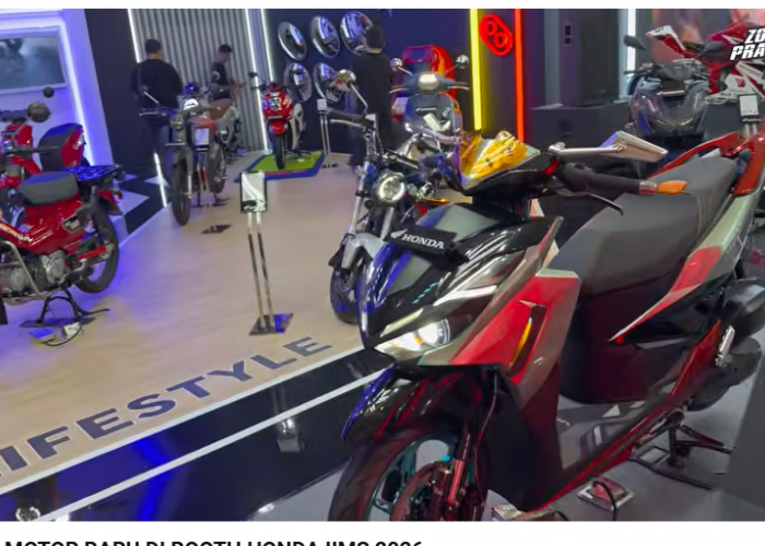 Motor-Motor Baru di Booth Honda IIMS 2026, Apa Sajakah?