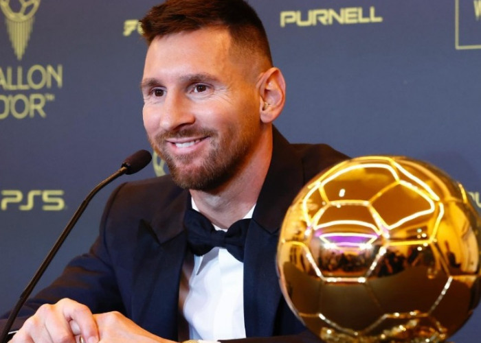 Lionel Messi Raih Ballon d'Or Kedelapan, Sempurnakan Warisannya Sebagai Pemain Terbaik Sepanjang Masa